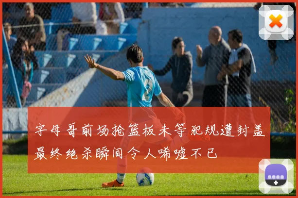 字母哥前场抢篮板未等犯规遭封盖最终绝杀瞬间令人唏嘘不已